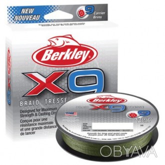 BERKLEY X9 Premium - первый девятижильный шнур в ассортименте Berkley! Флагман м. . фото 1