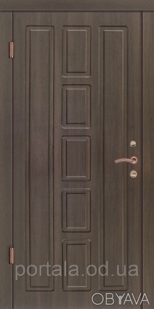 
Уличные двери серии "Элегант RAL" - МДФ-накладка, окрашенная полиуретановой кра. . фото 1