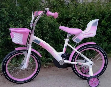 Детский двухколесный велосипед для девочки 14 дюймов KIDS BIKE CROSSER-3 розовый. Одесса. фото 1 Детский двухколесный велосипед для девочки 14 дюймов KIDS BIKE CROSSER-3 розовый. Одесса. фото 1