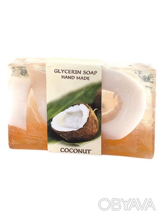 Глицериновое мыло ручной работы Кокос.
С легким и сдержанным ароматом кокоса.
Ус. . фото 1