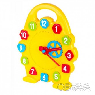 Часы ТехноК. Часы помогут малышу научиться определять время. На циферблате распо. . фото 1