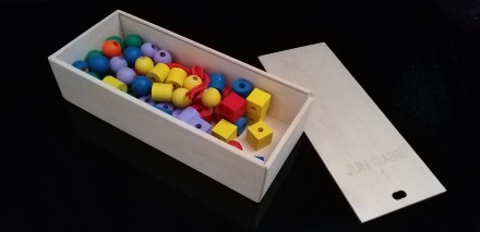 Набір містить 14 ігрових модулів, запакованих у дерев'яні ящики: 
- текстильні м. . фото 2