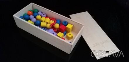 Набір містить 14 ігрових модулів, запакованих у дерев'яні ящики: 
- текстильні м. . фото 1