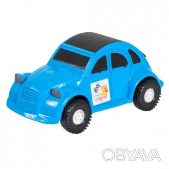 Машинка, копия настоящего автомобиля "Volkswagen Beetle" (Жук). Легкая и прочная. . фото 1
