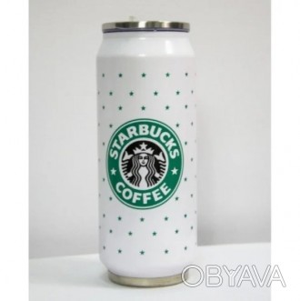 Стильная термокружка "Starbucks", которая сохраняет оригинальный температурный р. . фото 1