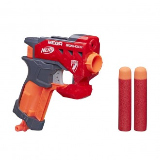 Пистолет Нерф Бигшок с большими стрелами - Bigshock, N-Strike Mega, Nerf, Hasbro. Киев. фото 1 Пистолет Нерф Бигшок с большими стрелами - Bigshock, N-Strike Mega, Nerf, Hasbro. Киев. фото 1
