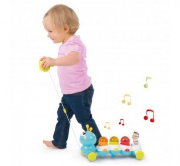 Музыкальная игрушка Cotoons Гусеница Smoby 110422. Київ. фото 1 Музыкальная игрушка Cotoons Гусеница Smoby 110422. Київ. фото 1