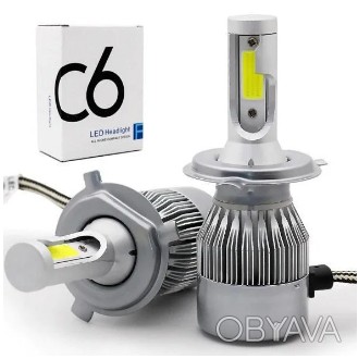 Автомобильные LED лампы Headlight C6 H4 (ближний/дальний)
Нормально работающие л. . фото 1