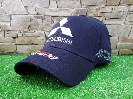 Оригинальная кепка Mitsubishi Fitted Ballcap Black обязательная часть гардероба . . фото 1
