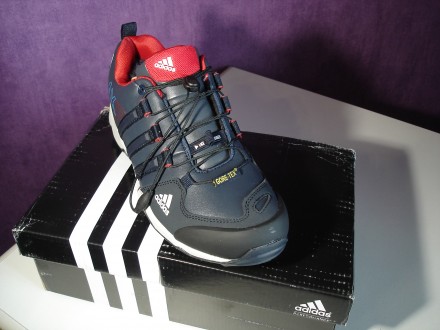 Кроссовки мужские Adidas Gore-tex (зима на натуральном меху). Верх кроссовка нуб. . фото 4