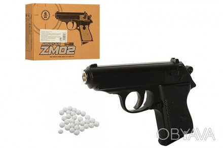 
Пістолет CYMA ZM02 з пульками металевий, коробка 16*3*11 см Детальніше тут: htt. . фото 1