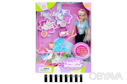 Лялька Defa з візком і дитиною 20958