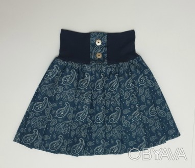 Красивая детская джинсовая юбка на широкой резинке
Производство ― Турция.
Ткань:. . фото 1