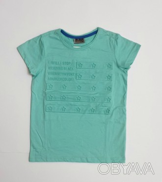 Однотонная футболка для мальчика на каждый день
Состав 100% хлопок
Производитель. . фото 1