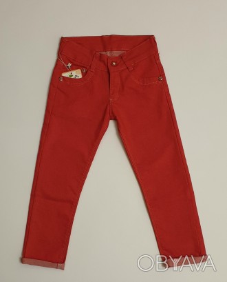 Яркие летние джинсы для девочки
Производство ― Турция.
Ткань: cotton.
Размеры: 6. . фото 1
