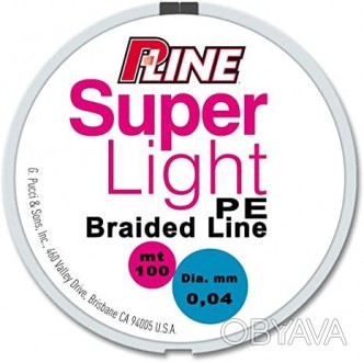 Американская оригинальная плетенка высочайшего качества P-LINE SUPER LIGHT BRAID. . фото 1
