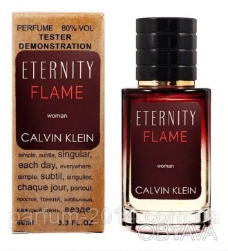 Мини парфюм тестер женский Calvin Klein Eternity Flame 60 мл ОАЭ (лиц) аромат ду. . фото 1