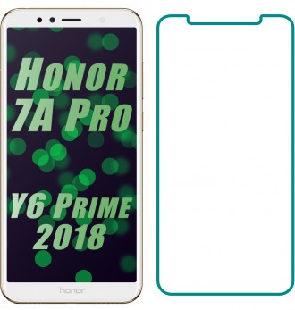 Защитное стекло для Huawei Y6 2018 / Y6 Prime 2018 / Honor 7A Pro 
Размер стекл. . фото 2