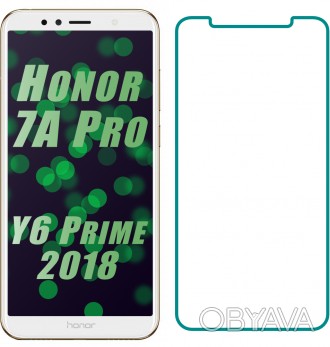 Защитное стекло для Huawei Y6 2018 / Y6 Prime 2018 / Honor 7A Pro 
Размер стекл. . фото 1