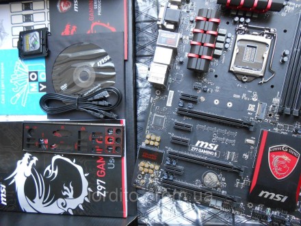 Топовая материнская плата на Socket 1150 - MSI Z97 GAMING 5 (MS-7917 VER:1.1) - . Токмак. фото 1 Топовая материнская плата на Socket 1150 - MSI Z97 GAMING 5 (MS-7917 VER:1.1) - . Токмак. фото 1