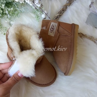 Детские угги UGG натуральная овчина UGG Australia Коричневый. Киев. фото 1 Детские угги UGG натуральная овчина UGG Australia Коричневый. Киев. фото 1