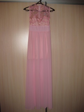 продам платье- сарафан розовый длинный 
очень красивый нежный розовый цвет и не. . фото 4