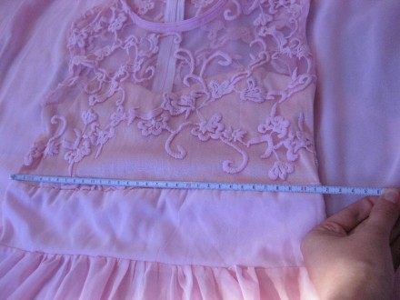 продам платье- сарафан розовый длинный 
очень красивый нежный розовый цвет и не. . фото 8