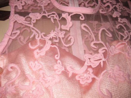 продам платье- сарафан розовый длинный 
очень красивый нежный розовый цвет и не. . фото 6