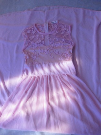 продам платье- сарафан розовый длинный 
очень красивый нежный розовый цвет и не. . фото 10