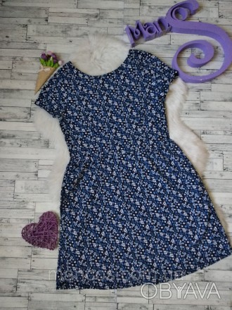Платье Next женское синее с цветами
в идеальном состоянии
Размер 46 (М)
Замеры:
. . фото 1
