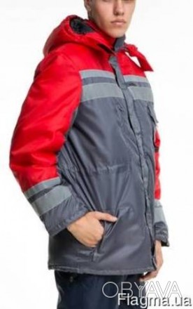 Зимняя куртка.Универсальный вариант теплой спецодежды для работы, любителей тури. . фото 1
