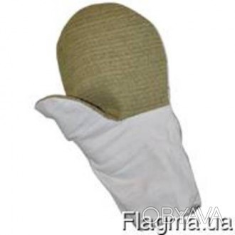 Рабочие рукавицы брезент+хб предназначены для защиты рук от контакта с агрессивн. . фото 1