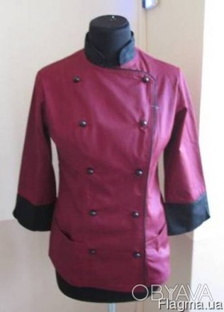 Рабочая куртка для повара
Характеристики:
Ткань: грета, саржа, основа;
Цвет, раз. . фото 1