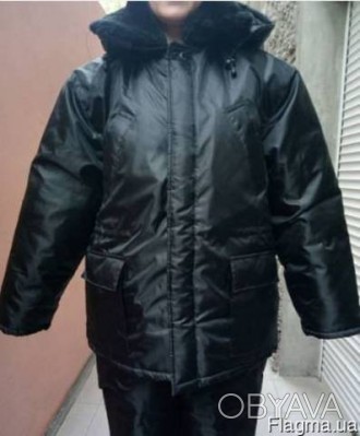 Куртка утепленная черного цвета пошив под заказ с учетом всех ваших пожеланий
Тк. . фото 1