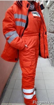 Утепленный рабочий костюм с полукомбинезоном 
Костюм рабочий утепленный состоит . . фото 4