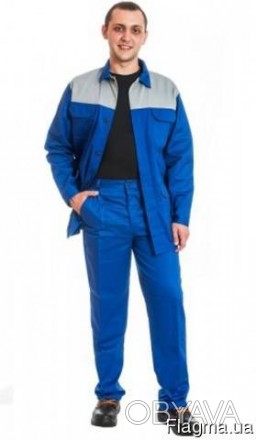 Рабочий модельный костюм Карго М
Костюм состоит из куртки и брюк.
Куртка прямого. . фото 1