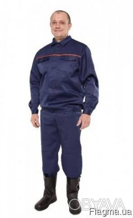 Куртка с брюками рабочие "Стандарт" изготовленные из износостойкой ткани Грета (. . фото 1