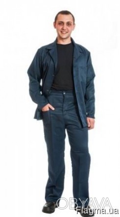Костюм рабочий с брюками "Профи" 
Ткань: Грета, х/б 20%, п/э 80%, пл. 210 гр/м.к. . фото 1