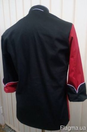 Куртка поварская "Шеф".
Китель двухцветный с центральной двубортной застежкой с . . фото 4