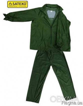 Костюм ПВХ зеленый (куртка+брюки)
Материал: нейлон/ПВХ 
Цвет: Зеленый
Размеры от. . фото 1