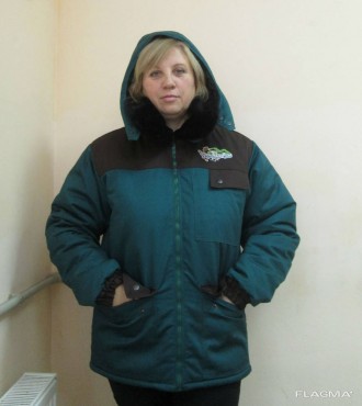 Зимняя рабочая куртка Дубравушка с меховым воротником пошив под заказ с учетом в. . фото 4