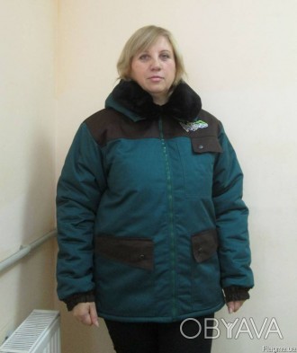 Зимняя рабочая куртка Дубравушка с меховым воротником пошив под заказ с учетом в. . фото 1