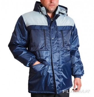 Зимняя рабочая куртка Вега 
Ткань: оксфорд 100 % п/э.
Подклад: таффета 100% п/э.. . фото 3