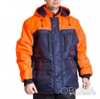 Зимняя рабочая куртка Вега 
Ткань: оксфорд 100 % п/э.
Подклад: таффета 100% п/э.. . фото 1