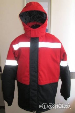 Куртка зимняя для сотрудника АЗС изготовленная с хлопчатобумажной ткани Тритон-Т. . фото 1