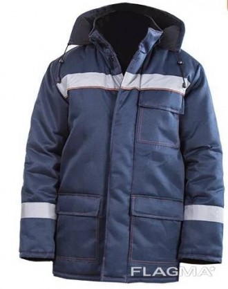Куртка рабочая утепленная Эверест 
Куртка с центральной бортовой застежкой на пу. . фото 3