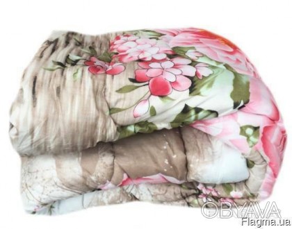 Одеяло синтепоновое зимнее 1,5 
Материал для чехла:	поликаттон 75г\м2, синтепон . . фото 1