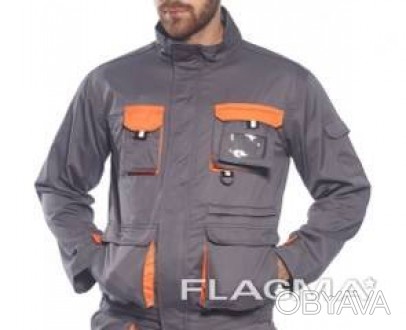 Куртка рабочая TX10, цвет - серый / оранжевый
Контрастная куртка Texo - TX10
 
М. . фото 1