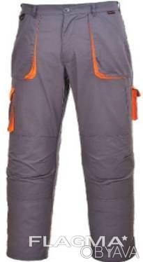 Брюки рабочие TX11, цвет - серый / оранжевый
Контрастные брюки Texo - TX10
 
Мат. . фото 1