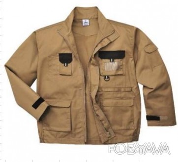  Куртка рабочая Texo - TX10, цвет хаки 
Материал: 60% хлопок, 40% полиэстер;
Пло. . фото 1